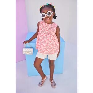 Bisby Sleeveless Anita Top - Fan Floral NWT‎ size 7